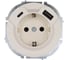 Розетка с/з TC + USB разъем Lezard OSEN слоновая кость 743-9088-181TC 2