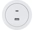 Розетка TC+ USB разъем Lezard OSEN белая 743-0288-192TC 3