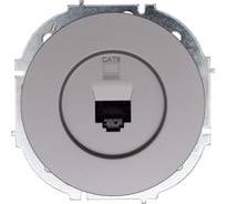 Розетка компьютерная Lezard OSEN серый матовый 743-7488-140