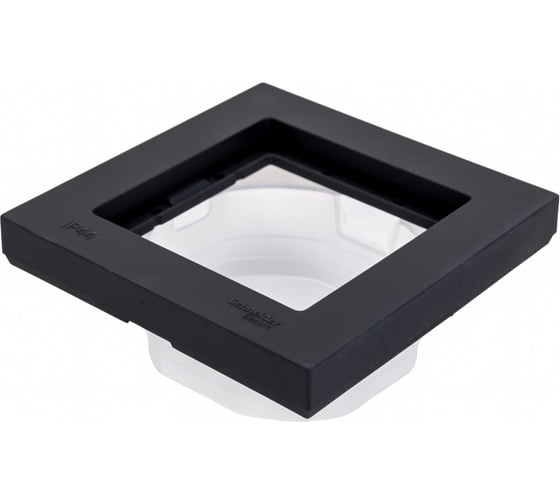 1-ая рамка Systeme Electric AtlasDesign Aqua Карбон IP44 SE ATN441001