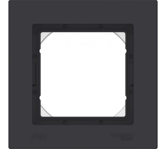 1-ая рамка Systeme Electric AtlasDesign Aqua Карбон IP44 SE ATN441001