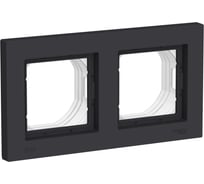 2-ая рамка Systeme Electric AtlasDesign Aqua Карбон IP44 SE ATN441002