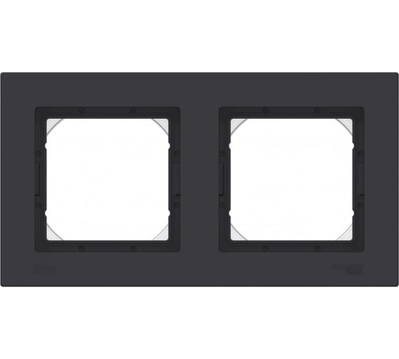 2-ая рамка Systeme Electric AtlasDesign Aqua Карбон IP44 SE ATN441002