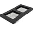 2-ая рамка Systeme Electric AtlasDesign Aqua Карбон IP44 SE ATN441002 3