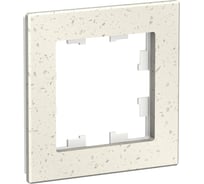 1-ая рамка Systeme Electric AtlasDesign Nature Мрамор крем роял SE ATN343101