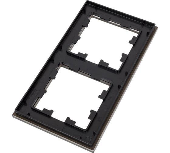 2-ая рамка Systeme Electric AtlasDesign Nature Стекло мокко SE ATN320602