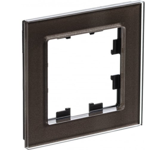 1-ая рамка Systeme Electric AtlasDesign Nature Стекло мокко SE ATN320601 1