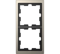 2-ая рамка Systeme Electric Merten D-Life Никель SE MTN4020-6550