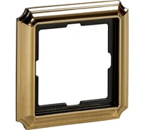 1-ая рамка Systeme Electric Merten SD Antik Золото Блестящая латунь SE MTN483121