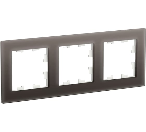3-ая рамка Systeme Electric AtlasDesign Nature Стекло мокко SE ATN320603
