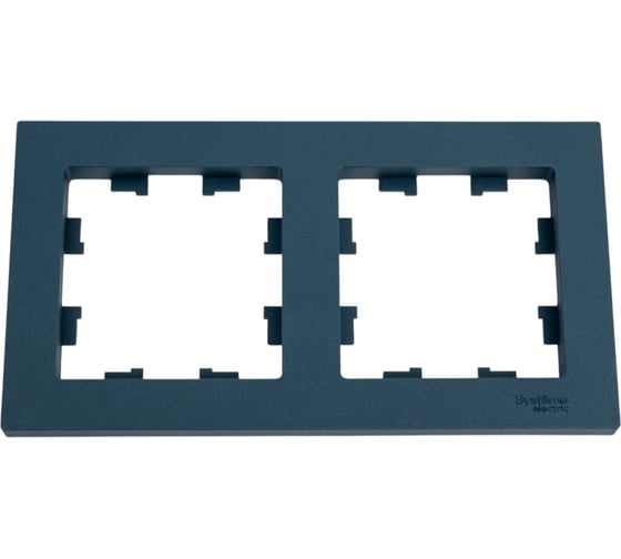 2-ая рамка Systeme Electric AtlasDesign Изумруд, универсальная SE ATN000802 1