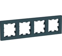 4-ая рамка Systeme Electric AtlasDesign Изумруд, универсальная SE ATN000804