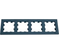4-ая рамка Systeme Electric AtlasDesign Изумруд, универсальная SE ATN000804