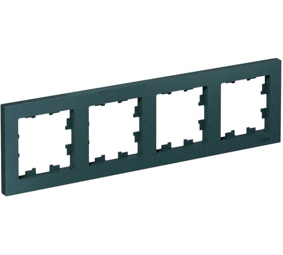 4-ая рамка Systeme Electric AtlasDesign Изумруд, универсальная SE ATN000804 1
