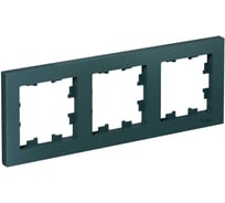 3-ая рамка Systeme Electric AtlasDesign Изумруд, универсальная SE ATN000803