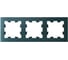 3-ая рамка Systeme Electric AtlasDesign Изумруд, универсальная SE ATN000803 1