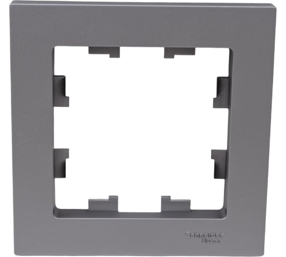 1-ая рамка Systeme Electric AtlasDesign Сталь SE ATN000901