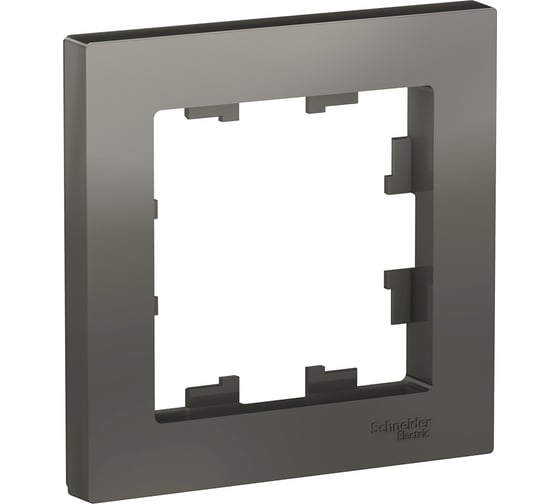 1-ая рамка Systeme Electric AtlasDesign Сталь SE ATN000901
