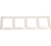 4-ая рамка Systeme Electric Glossa Перламутр, вертикальная SE GSL000608