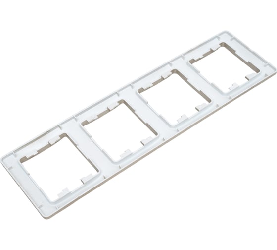 4-ая рамка Systeme Electric Glossa Платина, вертикальная SE GSL001208