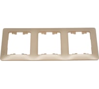 3-ая рамка Systeme Electric Glossa Титан, вертикальная SE GSL000407