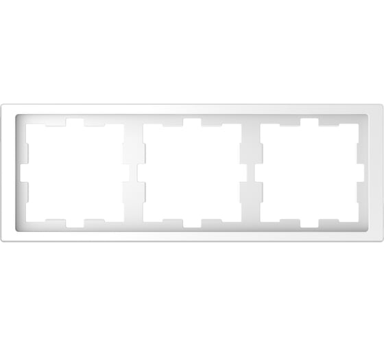3-ая рамка Systeme Electric Merten D-Life Белый Лотос SE MTN4030-6535 1