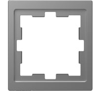 1-ая рамка Systeme Electric Merten D-Life Нержавеющая Сталь SE MTN4010-6536