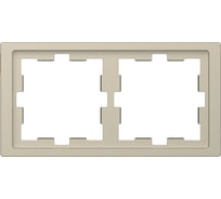 2-ая рамка Systeme Electric Merten D-Life Сахара SE MTN4020-6533