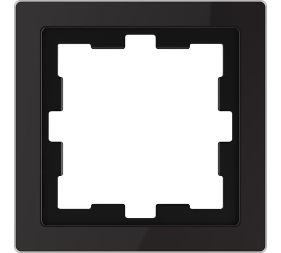 1-ая рамка Systeme Electric Merten D-Life Черный Оникс SE MTN4010-6503 1