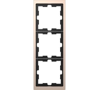 3-ая рамка Systeme Electric Merten D-Life Шампань SE MTN4030-6551