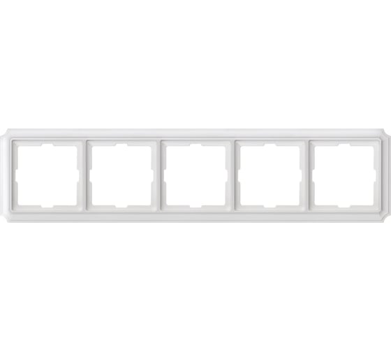 5-ая рамка Systeme Electric Merten SD Antik Белый, термопласт SE MTN483519 1
