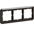 3-ая рамка Systeme Electric Merten SD Antik Темно-коричневый, пластик SE MTN4030-4715 1