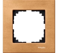 1-ая рамка Systeme Electric Merten SM M-Elegance Бук SE MTN4051-3470