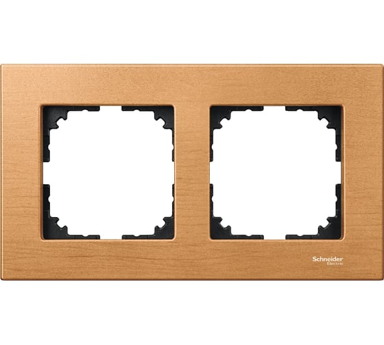 2-ая рамка Systeme Electric Merten SM M-Elegance Бук SE MTN4052-3470