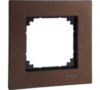 1-ая рамка Systeme Electric Merten SM M-Elegance Орех SE MTN4051-3473