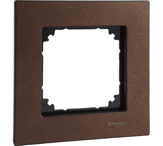 1-ая рамка Systeme Electric Merten SM M-Elegance Орех SE MTN4051-3473