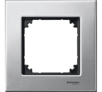 1-ая рамка Systeme Electric Merten SM M-Elegance Платина серебро SE MTN403160