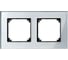 2-ая рамка Systeme Electric Merten SM M-Elegance Стекло Серебро SE MTN4020-3260 1
