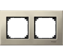2-ая рамка Systeme Electric Merten SM M-Elegance Титан SE MTN403205