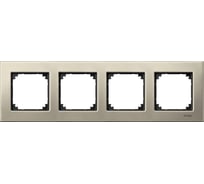 4-ая рамка Systeme Electric Merten SM M-Elegance Титан SE MTN403405
