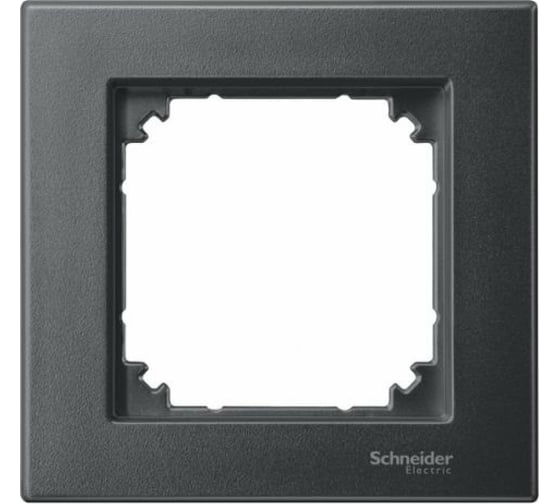 1-ая рамка Systeme Electric Merten SM M-Plan Антрацит SE MTN486114 1