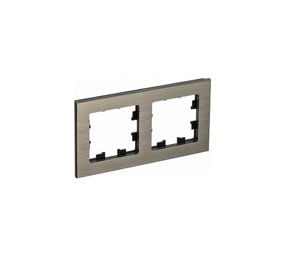 Рамка Systeme Electric AtlasDesign NATURE металл латунь 2-ая ATN312202