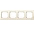4-ая рамка Systeme Electric Merten SM M-Plan Беж глянец SE MTN515444 1