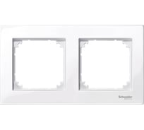 2-ая рамка Systeme Electric Merten SM M-Plan Бел Актив SE MTN515225