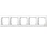 5-ая рамка Systeme Electric Merten SM M-Plan Бел глянец SE MTN515519 1