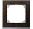 1-ая рамка Systeme Electric Merten SM M-Pure Decor Венге/Алюминий SE MTN4010-3671 1