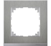 1-ая рамка Systeme Electric Merten SM M-Pure Decor Нержавеющая сталь/Алюминий SE MTN4010-3646