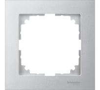 1-ая рамка Systeme Electric Merten SM M-Pure Алюминий SE MTN4010-3660