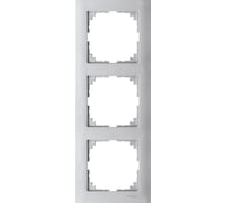 3-ая рамка Systeme Electric Merten SM M-Pure Алюминий SE MTN4030-3660
