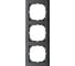 3-ая рамка Systeme Electric Merten SM M-Pure Антрацит SE MTN4030-3614 1